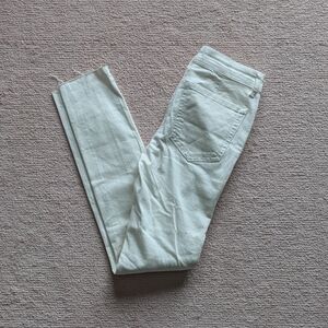 NWT Free People Del Wray white skinny jeans, size 25